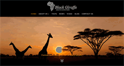 Desktop Screenshot of blackgiraffeadventures.com